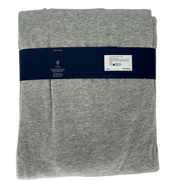 GAP Mens 2 Pc Heathered Henley T Shirt and Shorts Pajama Set Grey New - Picture 3 of 4